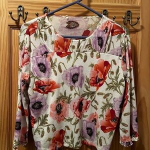 Floral Print Women's Top